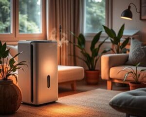 Luchtontvochtigers met geluidsarme modus voor comfort