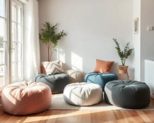 Offecct-poefs: Scandinavisch comfort voor elke kamer