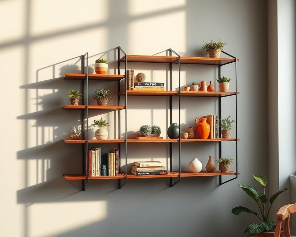 Pilastro-wandrekken: vintage opbergsystemen uit Nederland