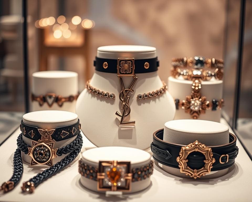 Saint Laurent chokers: Voor een edgy, verfijnde touch