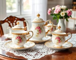 Sieger-theeservies: Duitse stijl en elegantie