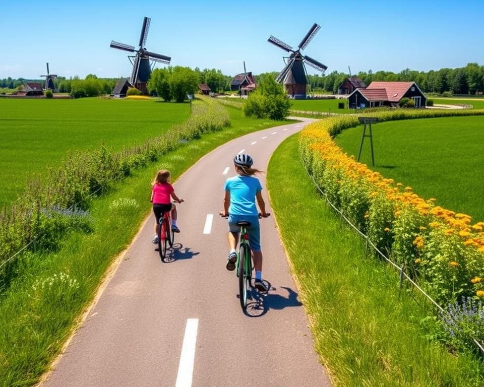 Veilige fietspaden voor gezinnen