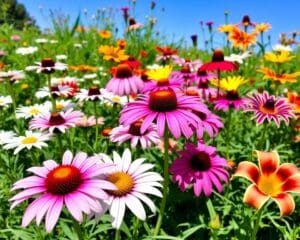 Welke bloemen bloeien meerdere seizoenen?