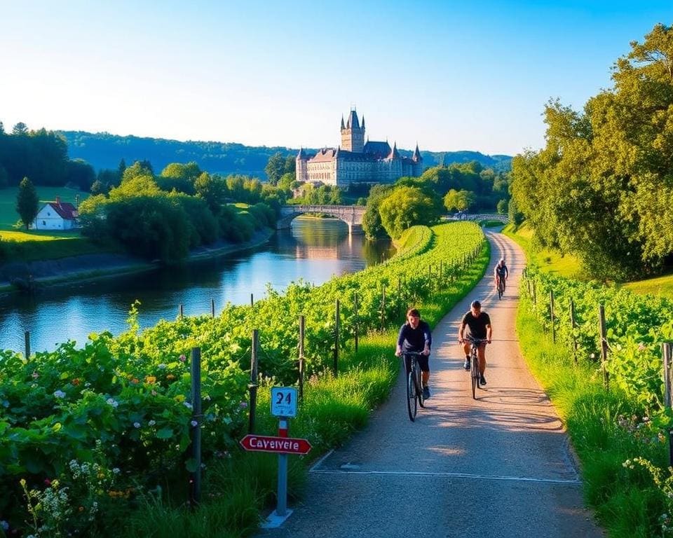 fietsroutes langs de Loire