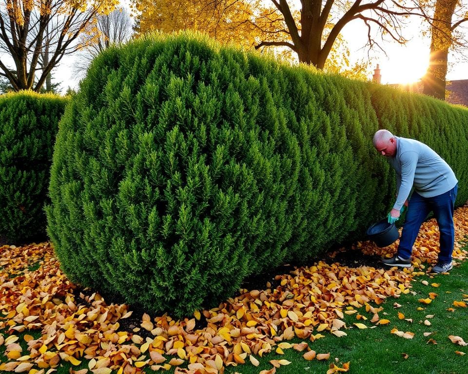 wanneer taxus bemesten in de herfst