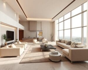 3D interieur ontwerp als basis voor een nieuw project