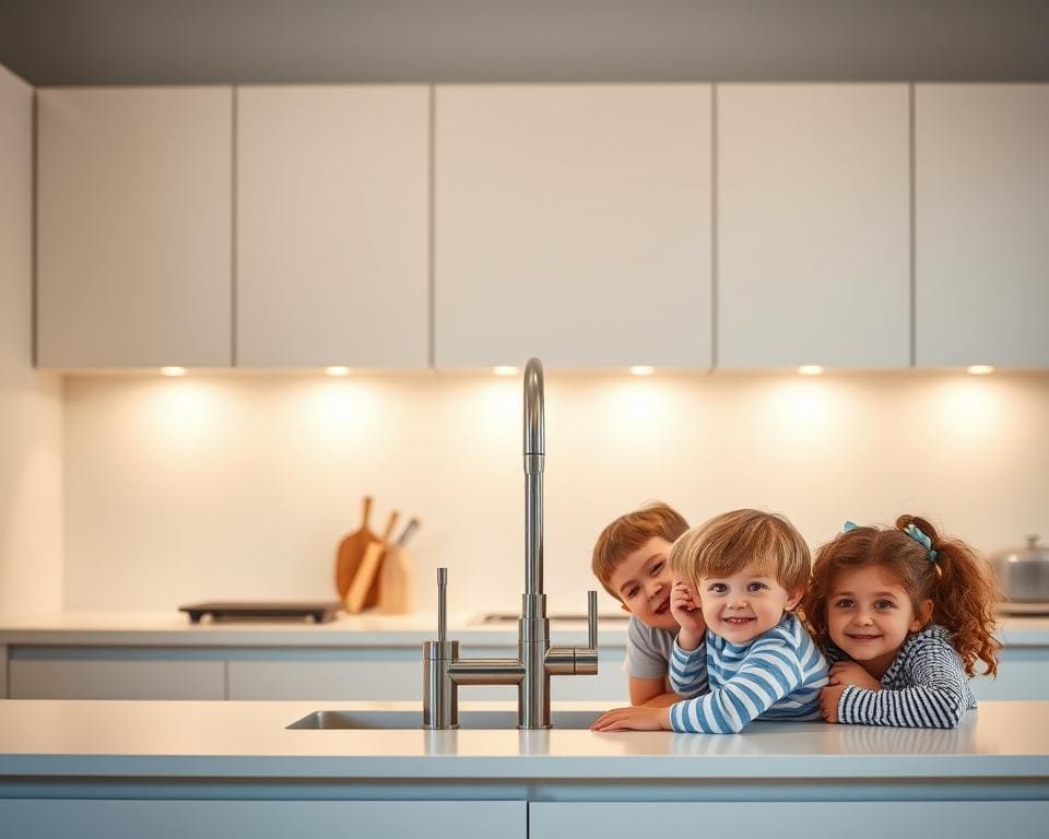 Quooker Combi+ veilig voor gezinnen met kinderen