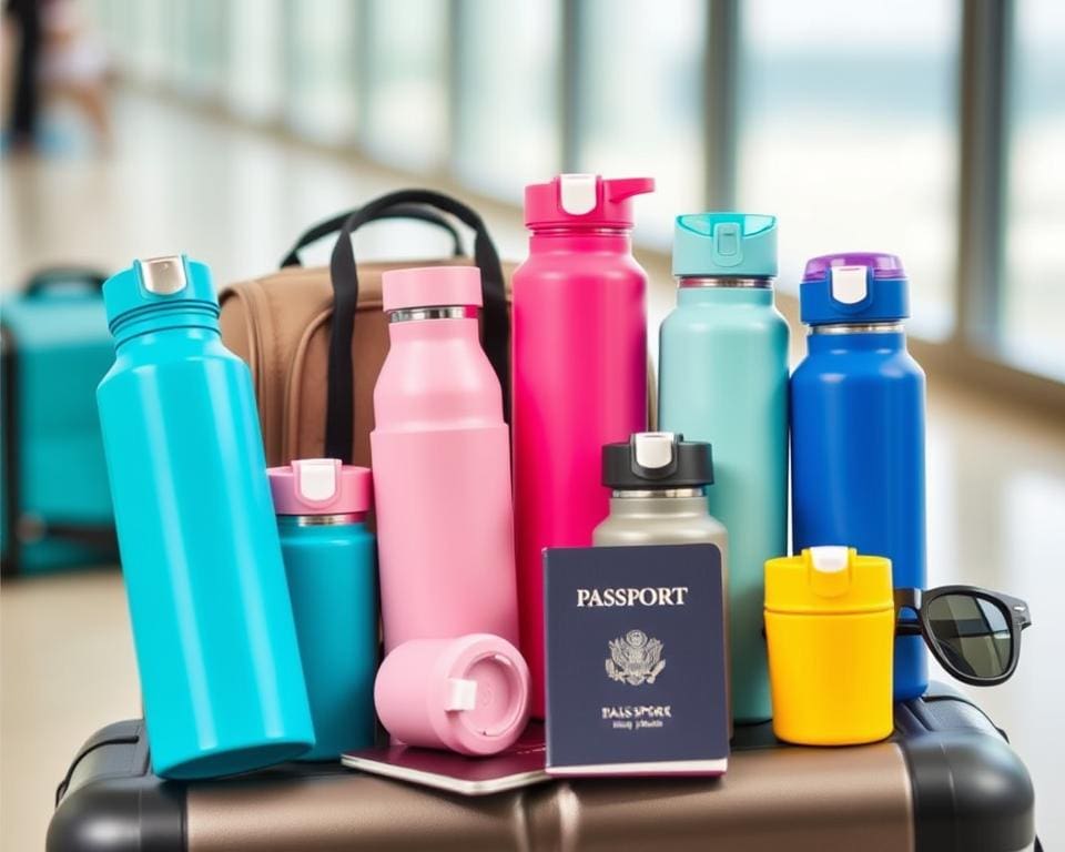 Reisflacons met klikdeksel voor lekkagevrij reizen