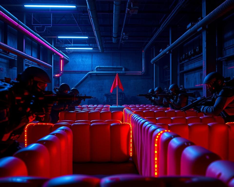 Hoe speel je Capture the Flag met lasergame?