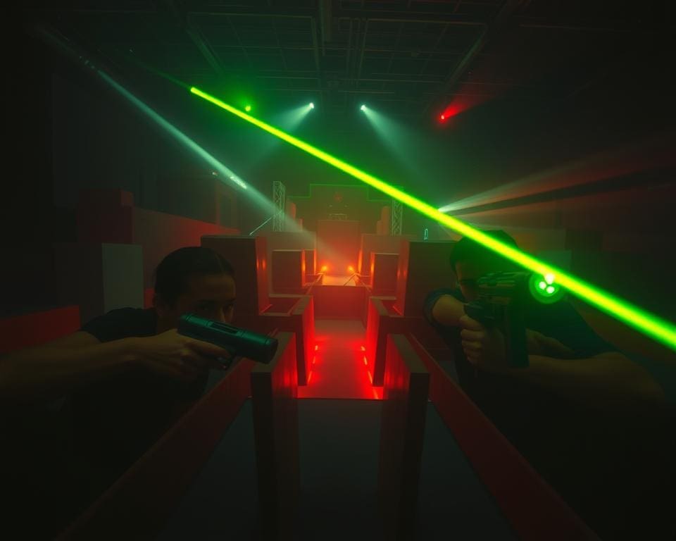 Hoe zet je een spannend lasergame parcours op?
