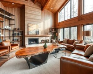 Hoe combineer je hout en metaal in je interieur