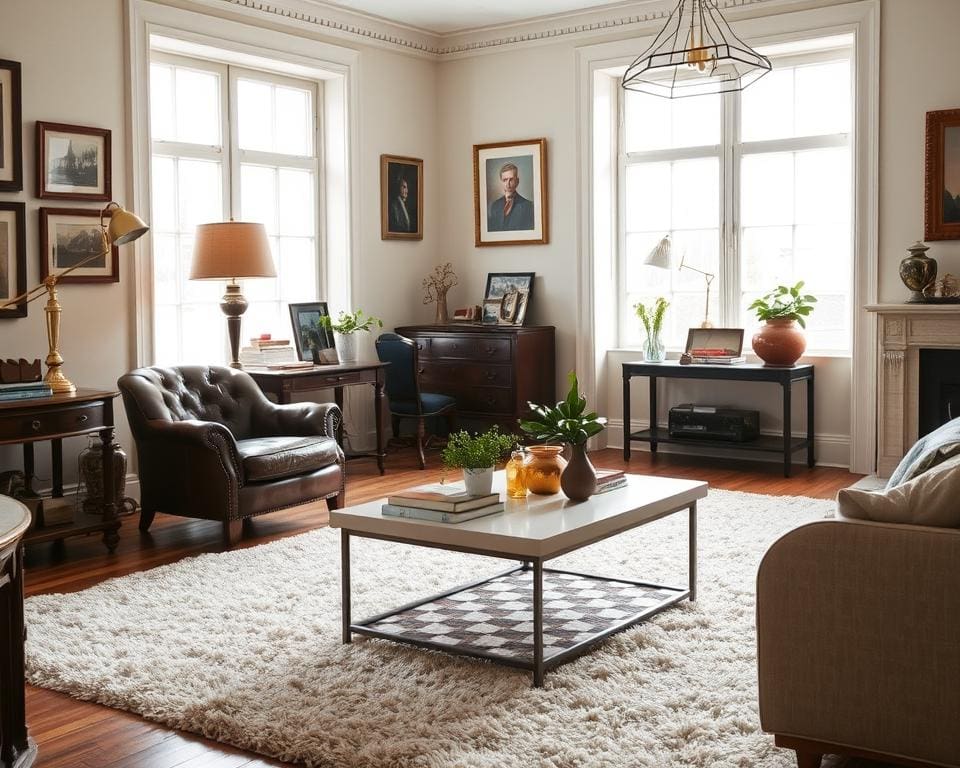 Hoe maak je een stijlvolle mix van oud en nieuw?