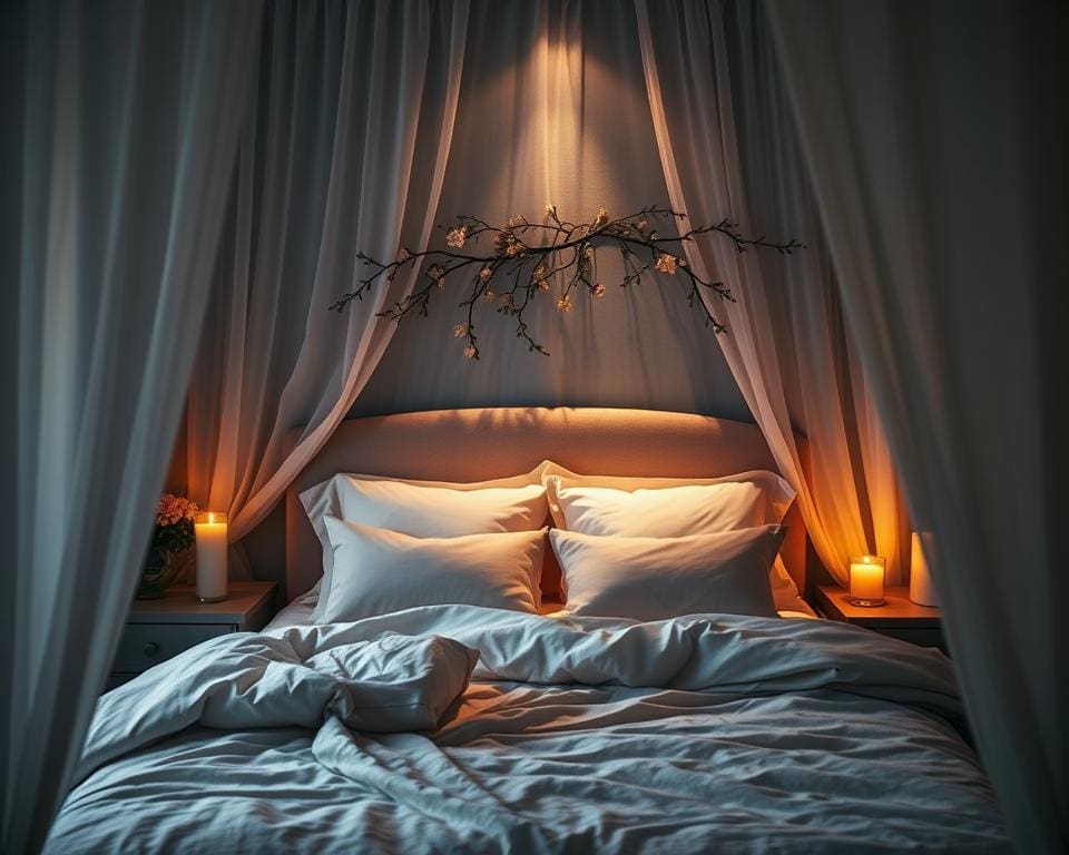 Slaapkamer inspiratie voor een romantische sfeer