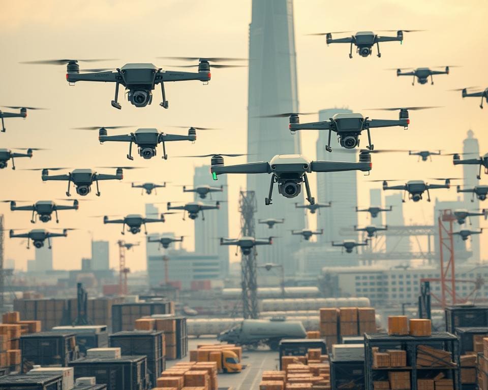 Welke rol spelen drones in de logistiek?