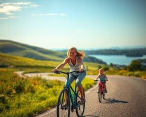 Hoe hecht voelt samen fietsen met je kind?