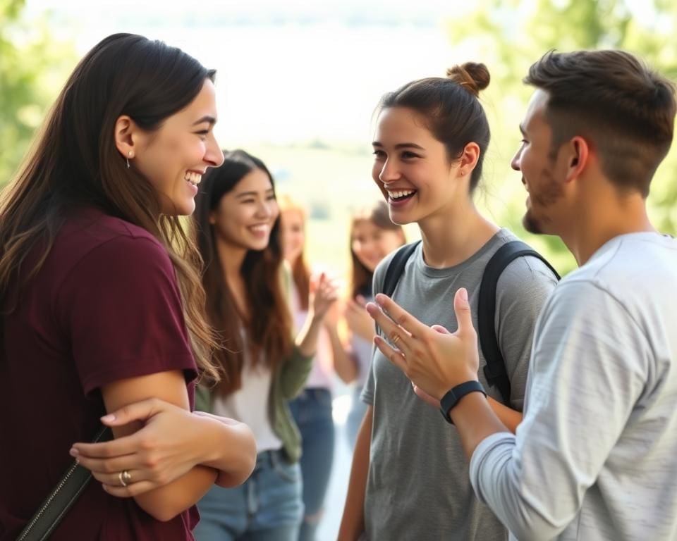 Hoe helpt elkaar groeten tegen somberheid?