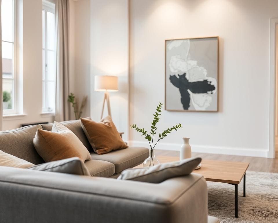 Hoe maak je een neutraal interieur minder saai?