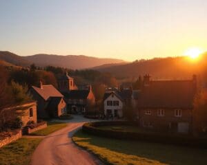 Is leven in een klein dorp beter voor je hart?