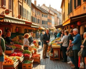 Kan een wekelijkse markt je levensritme sturen?