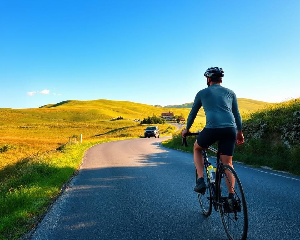 Stress verminderen met fietsen
