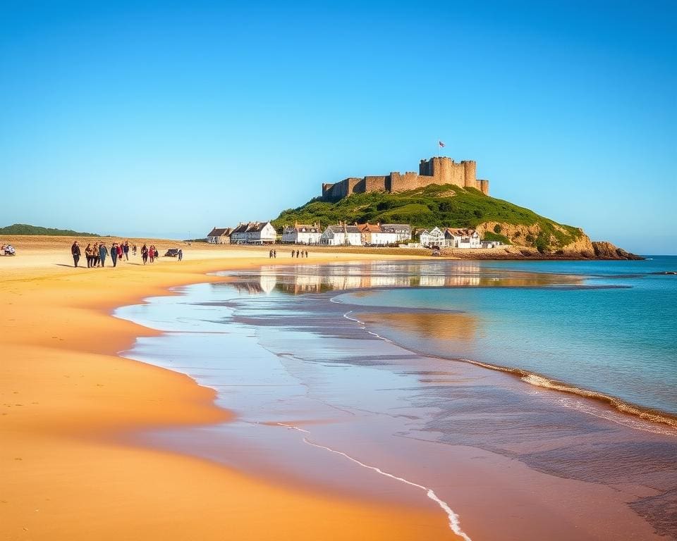 Tenby strand
