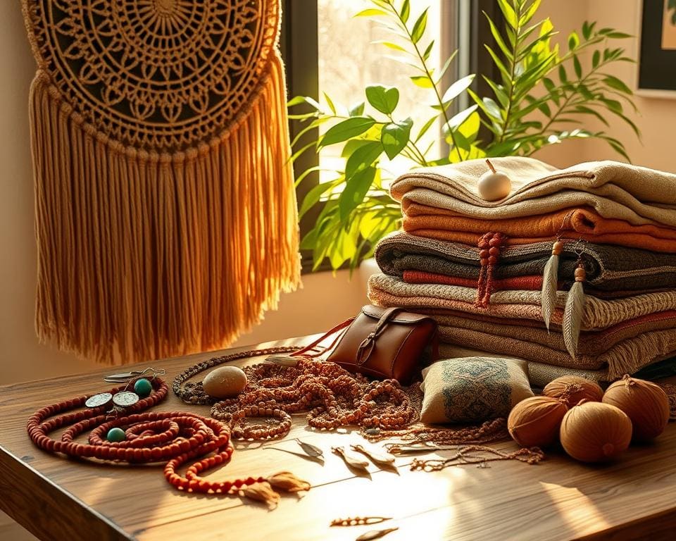 Trendy bohemian accessoires