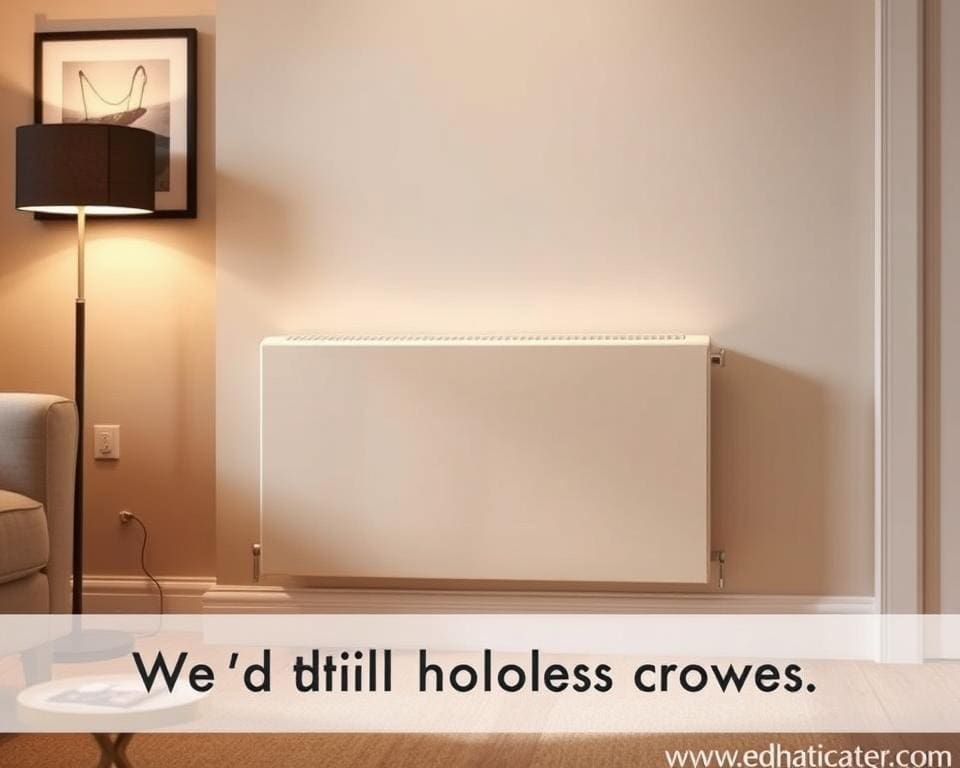 Waarom geen gaten boren bij radiatorbekleding?