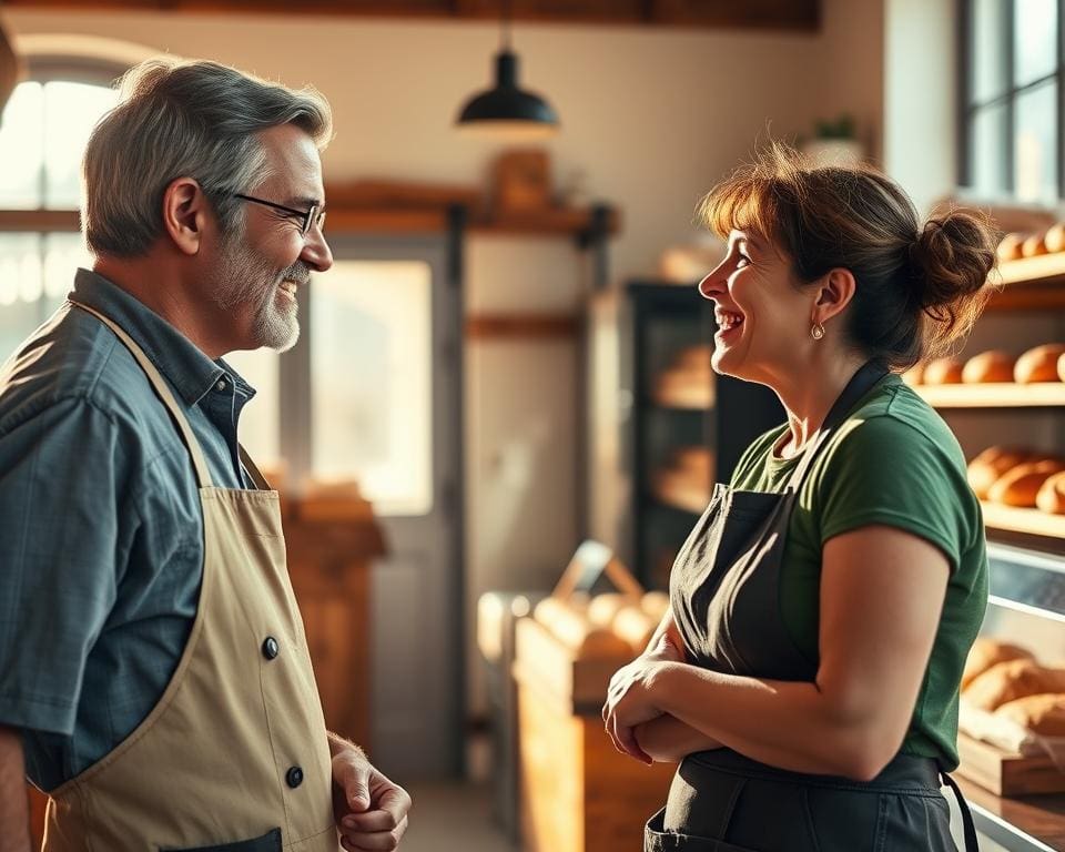 Wat doet een praatje met de bakker voor je humeur?