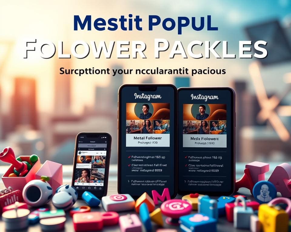 Wat zijn de populairste pakketten voor Instagram volgers kopen?