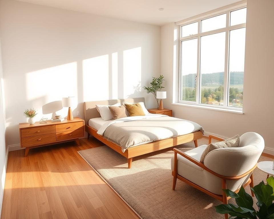 Wat zijn stijlvolle ideeën voor een moderne slaapkamer?