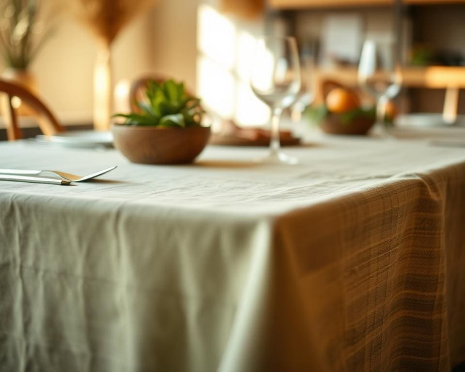 Wat zijn verantwoorde keuzes voor tafellinnen?