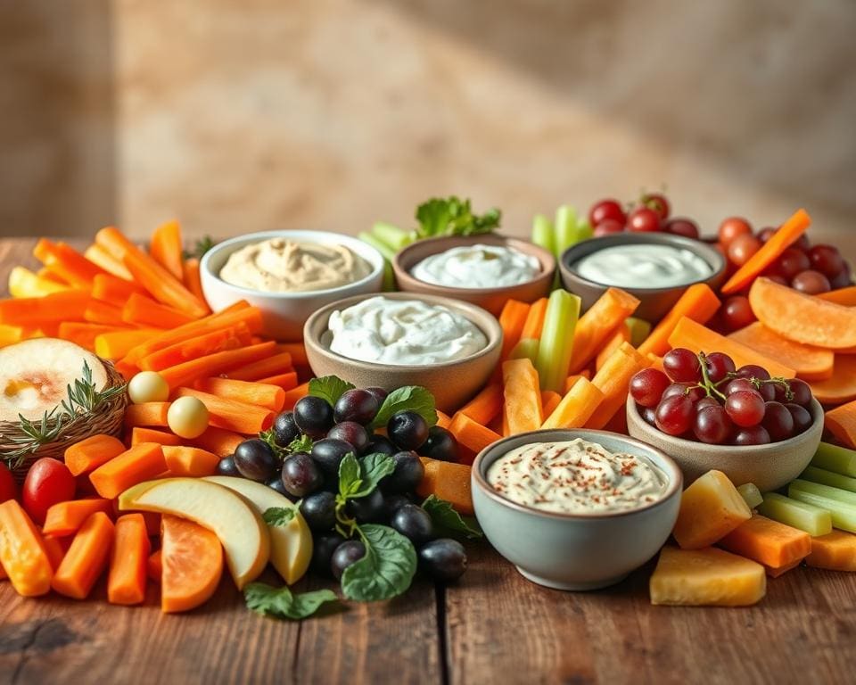 gezonde snacks voor suikerdips