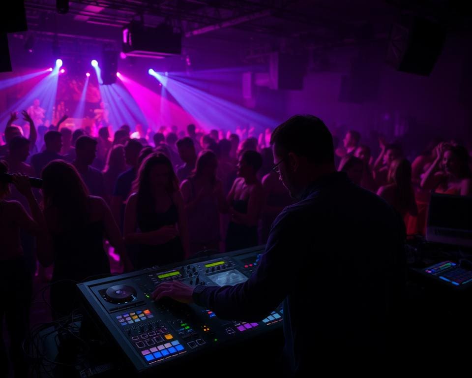 Wat doet een technicus op een dance-event?