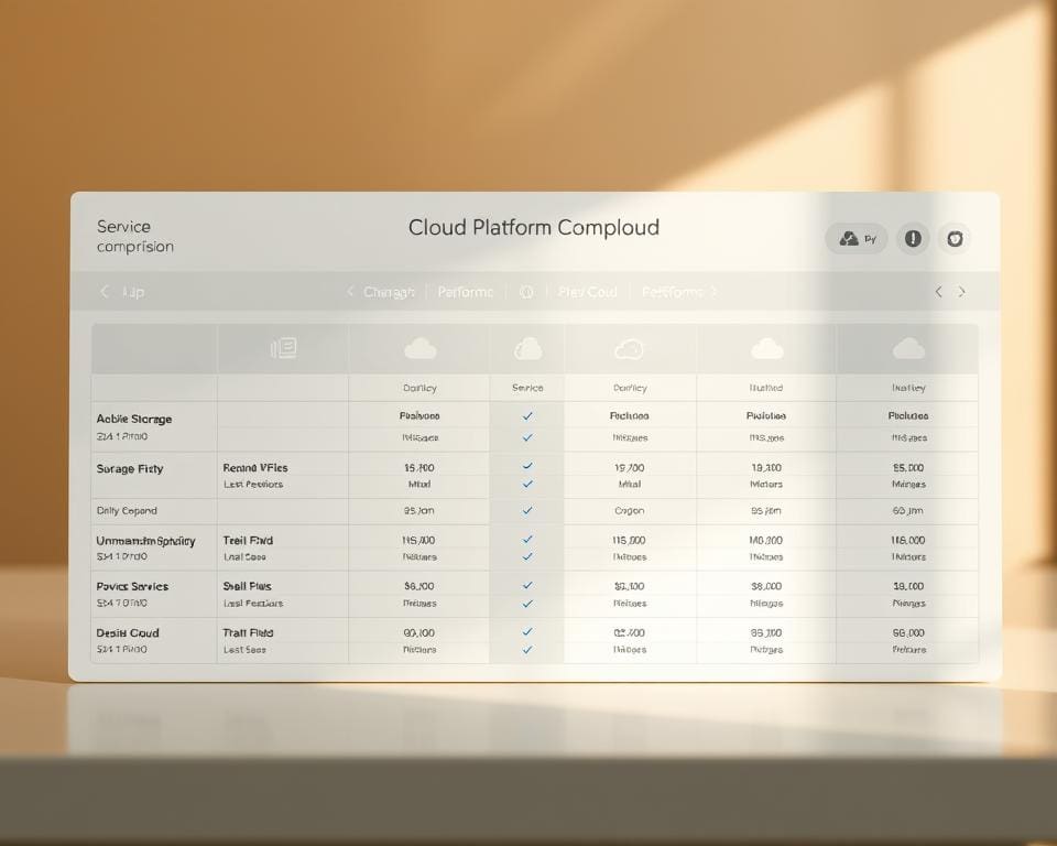 Welke cloudservice biedt het meeste voor zijn prijs?