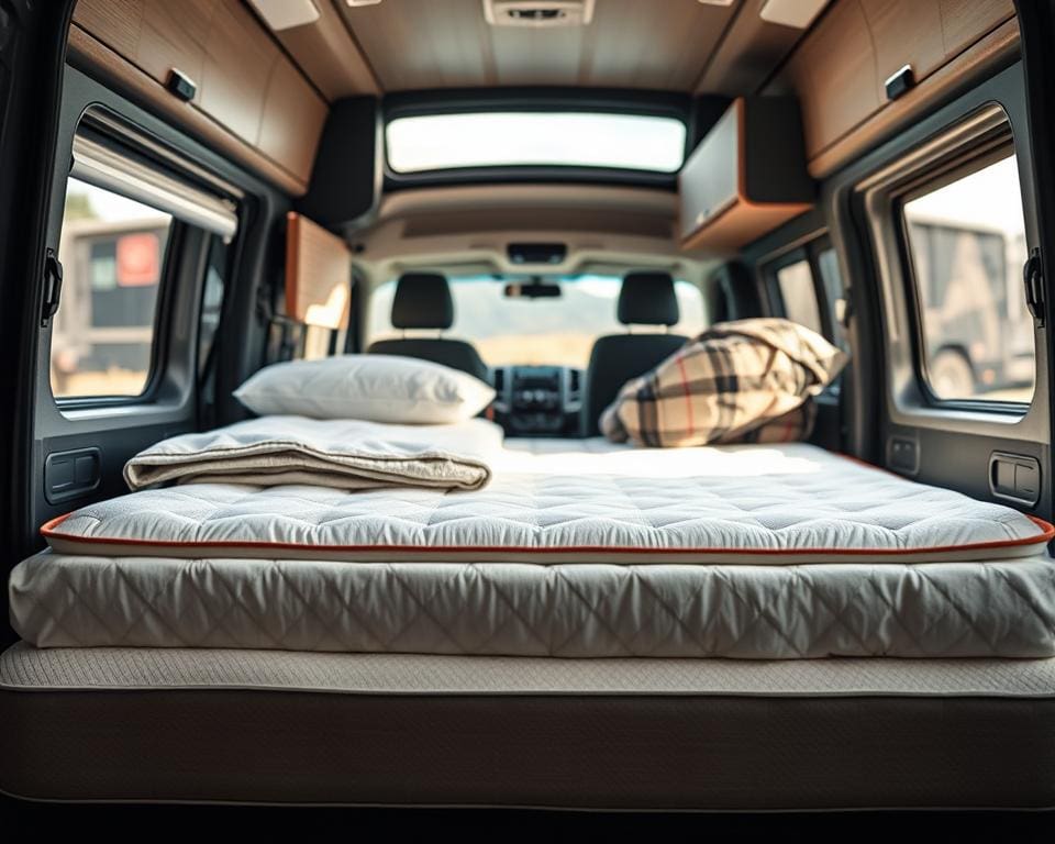 ondermatras opties voor campers