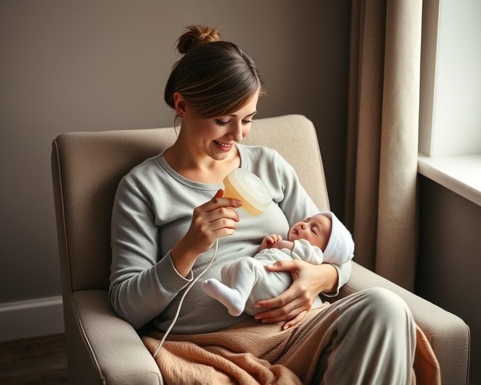 Kan je kolven en borstvoeding combineren?