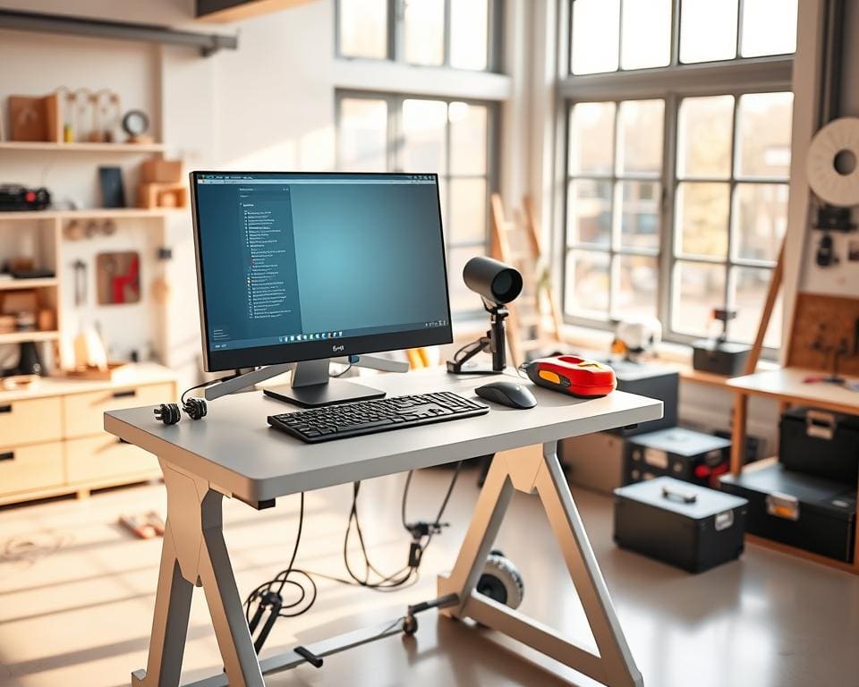 Mobiele werkstations voor technici