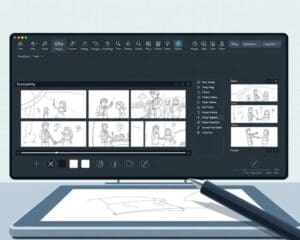 Welke software is handig voor storyboarden?