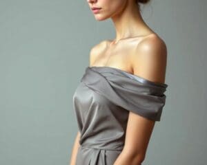 Welke tape gebruik je bij een off-shoulder jurk?