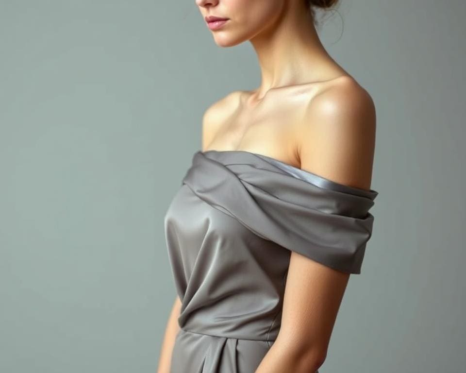 Welke tape gebruik je bij een off-shoulder jurk?