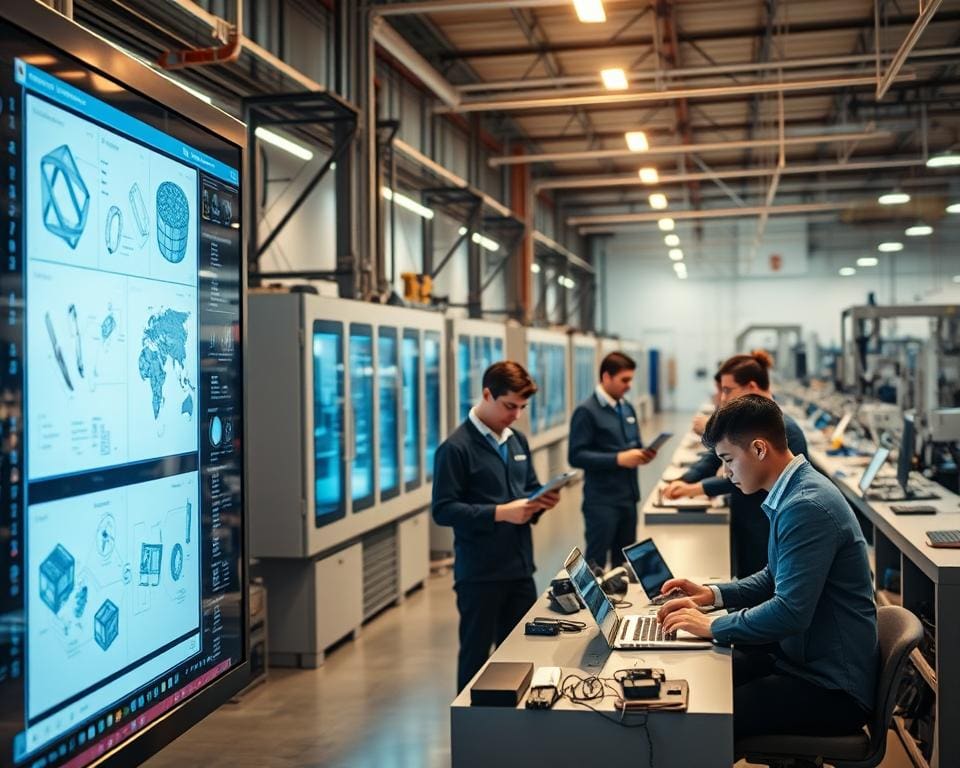 digitale oplossingen werkplaatsinrichting