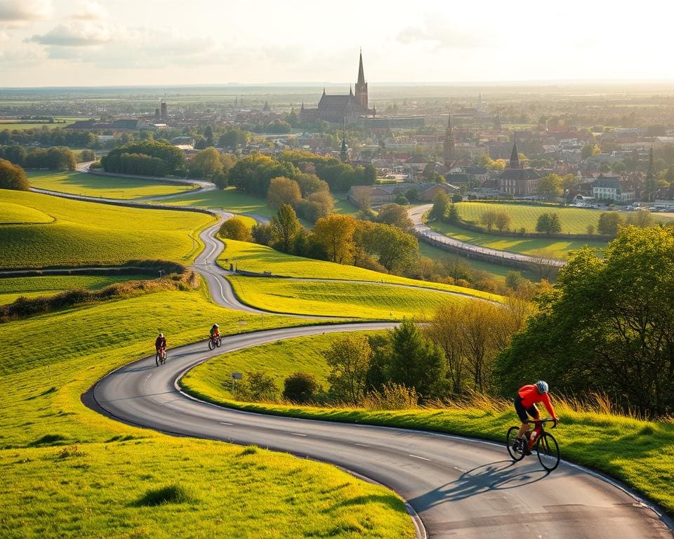 Fietsroutes voor sportieve ontdekkingen