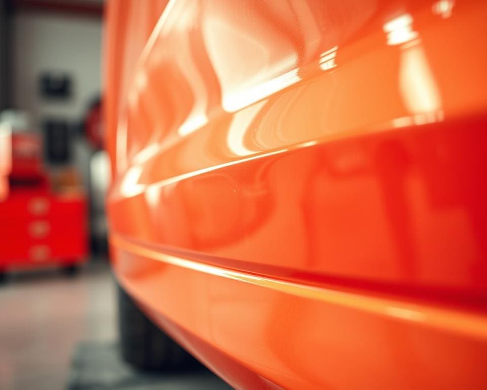 Hoe gaat bumper spuiten bij kleine lakschade?