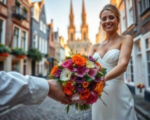 Hoe werkt bloemen bezorgen Utrecht bij trouwerijen?