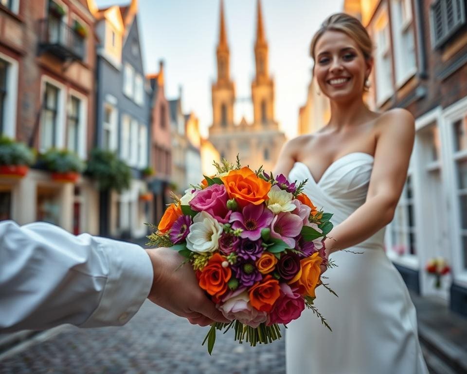 Hoe werkt bloemen bezorgen Utrecht bij trouwerijen?