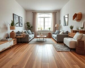 Laminaatvloeren die warmte en sfeer toevoegen