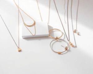 Minimalistische sieraden voor een chique look