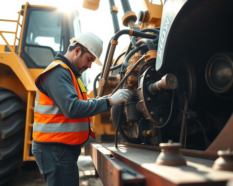 Monteur zwaar materieel