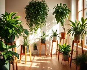 Plantenbakken die groen en sfeer brengen