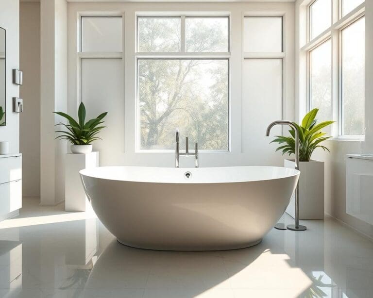 Vrijstaande baden als blikvanger in de badkamer